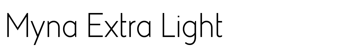 Myna Extra Light